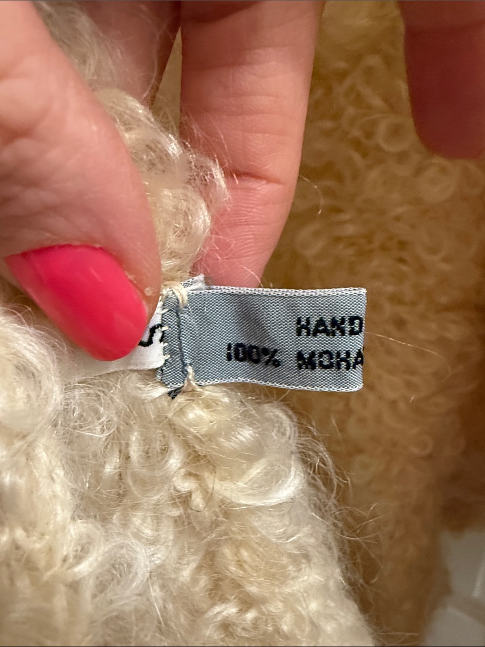 Vintage 100% Mohair Hand-Knitted Maxi Dress | Quest for Valhalla - Picture 7 of 8